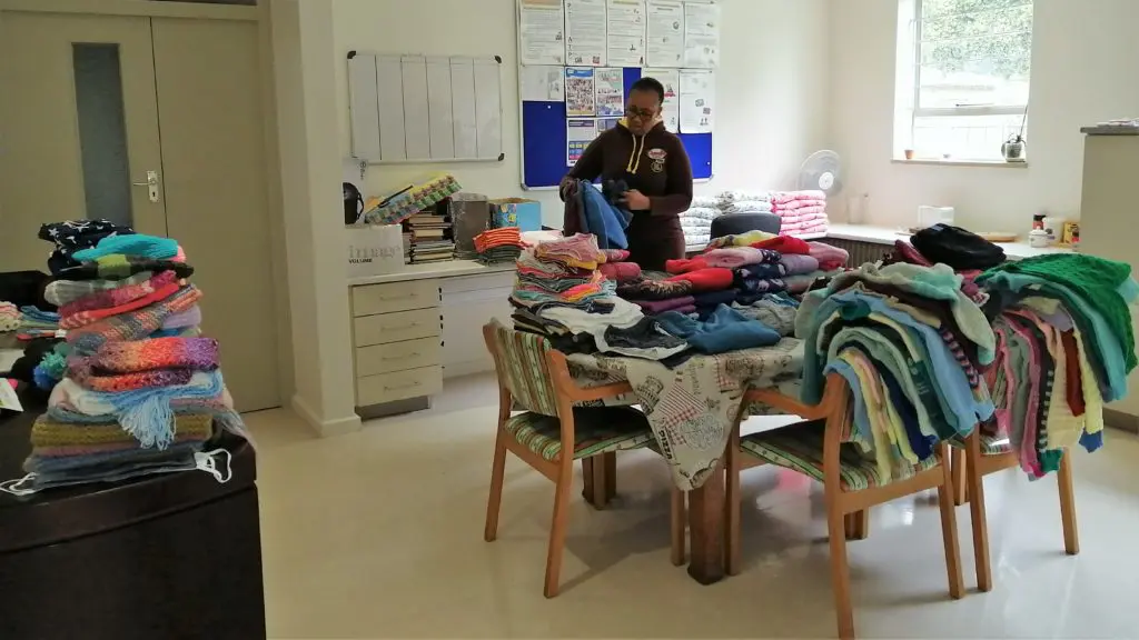Cape Town Clothing Guild donates much needed winter clothes!