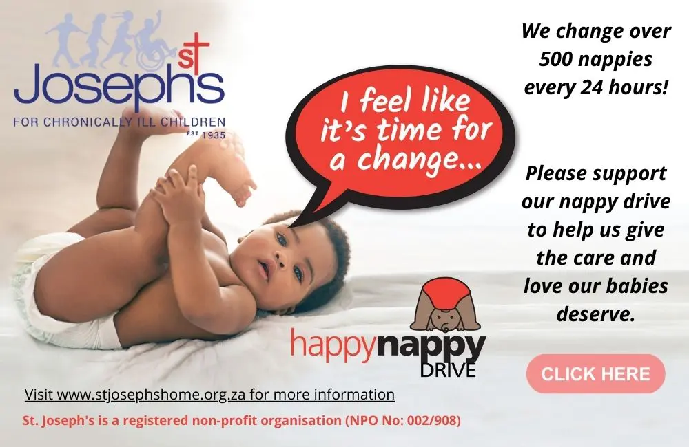 Changing 500 nappies a day? That’s normal at St. Joseph’s!