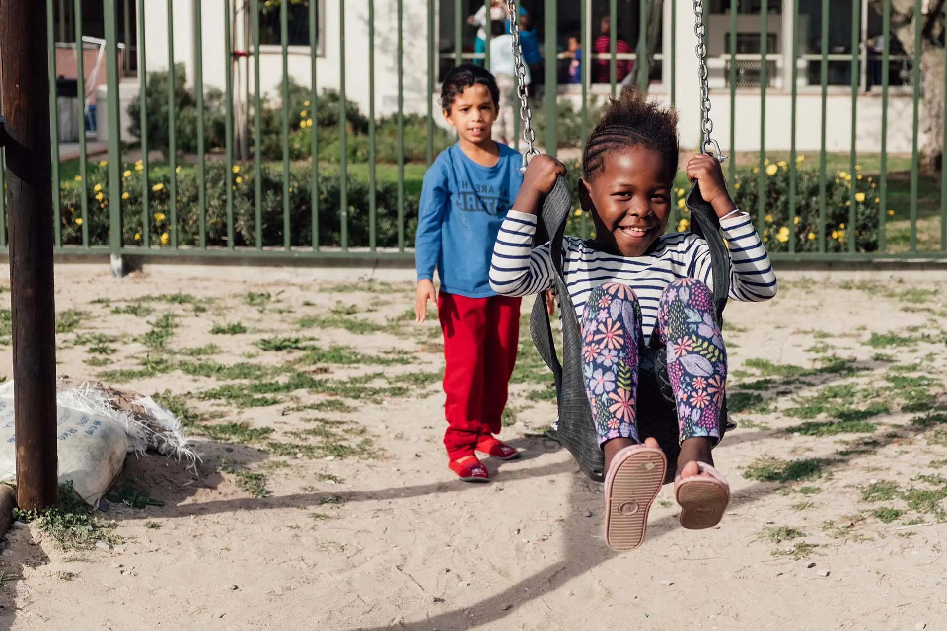 St. Joseph’s “keeps them smiling” as their inclusive play park shows that playing is for everyone