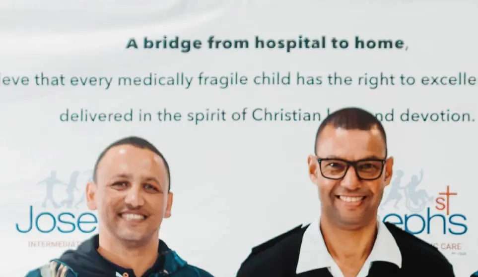 Pedalling with Purpose: Two Capetonians Ride for the Real Heroes of St Joseph’s